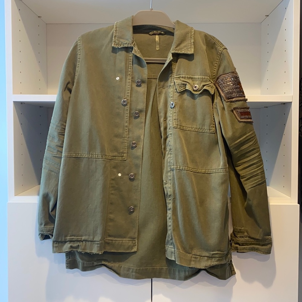 Free People army jacket